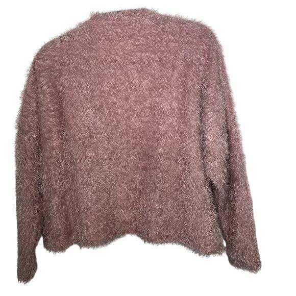 Another Reason Women's Pink Cardigan Sweater Size Large - Picture 4 of 7